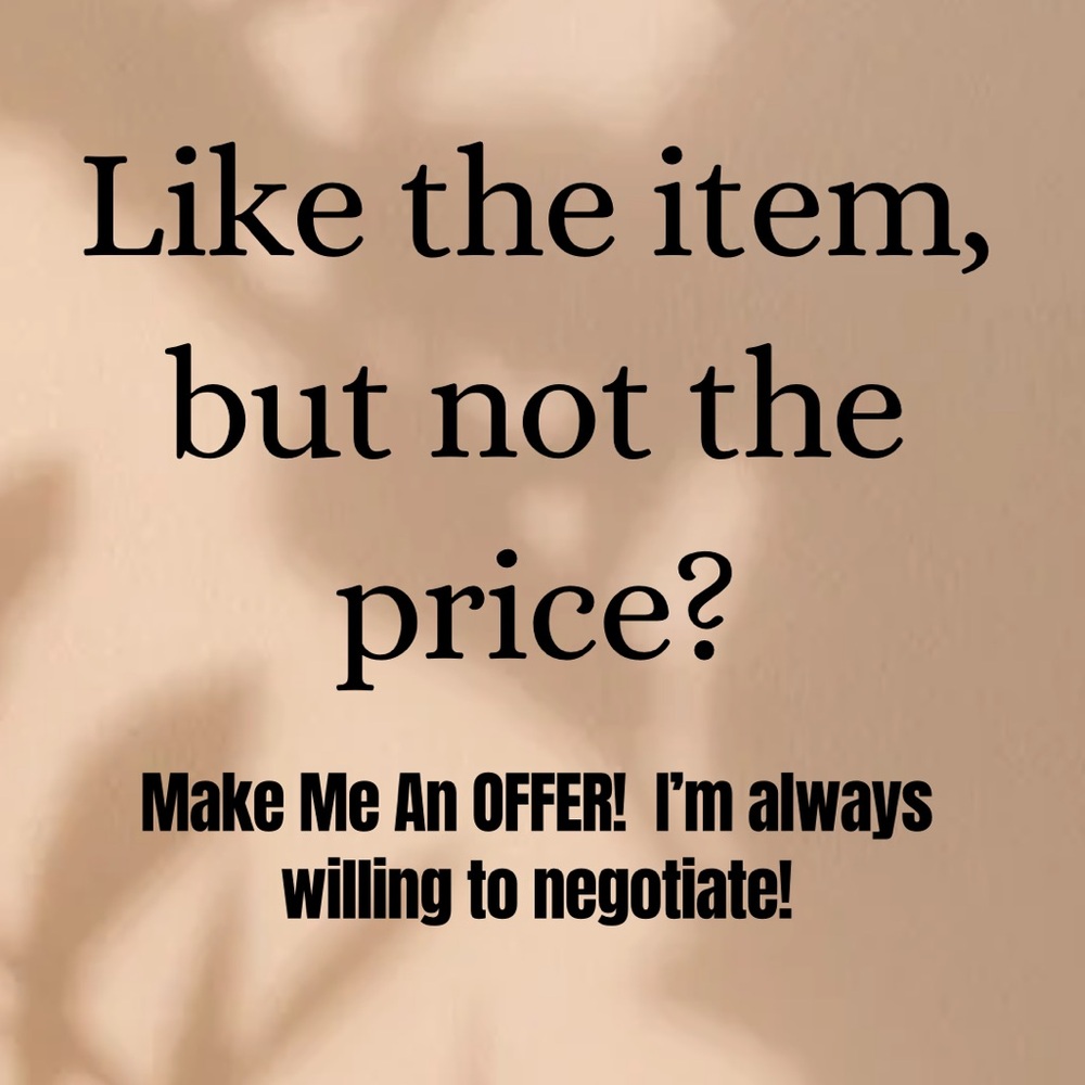 Reasonable offers WELCOME! 🌟